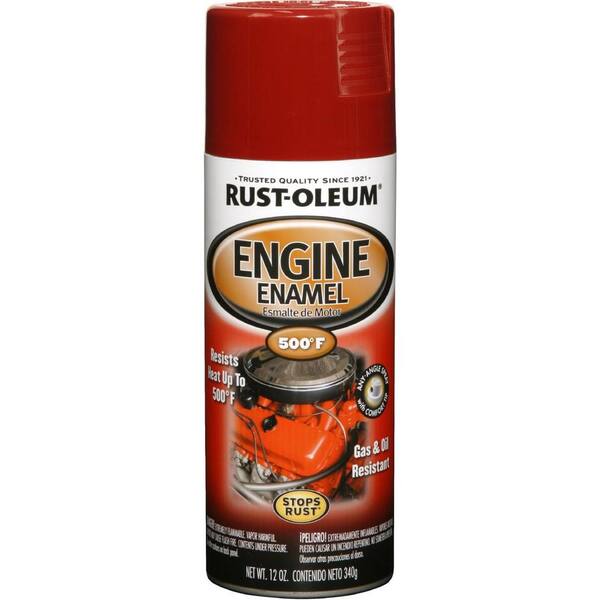 Rust-Oleum Automotive 12 oz. Chrysler Industrial Red Engine Enamel Spray Paint (6-Pack)