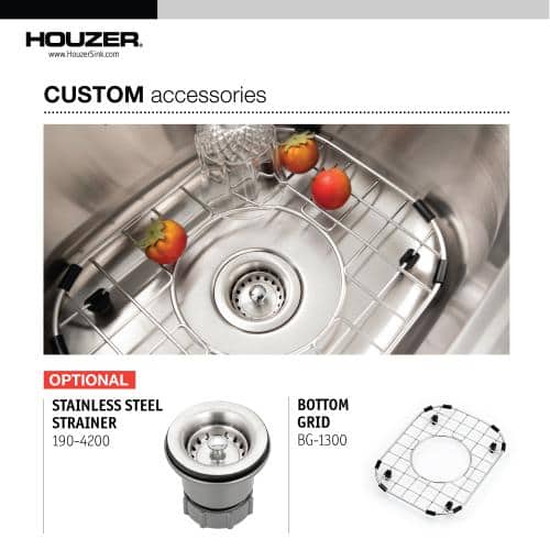 15" Satin Stainless Steel Single Bowl Drop-in Bar Sink