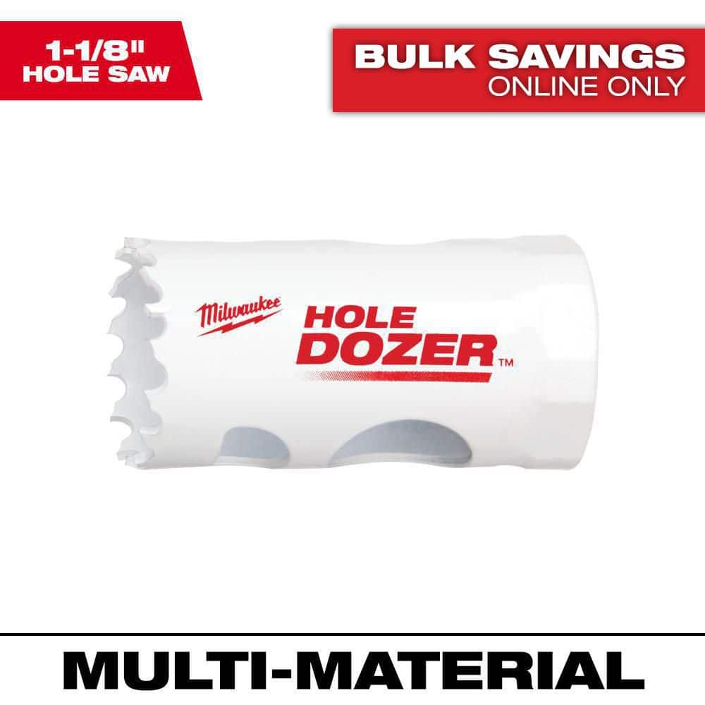 1-1/8 in. Hole Dozer Bi-Metal Hole Saw price history on PriceWatchPro