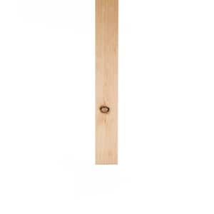 1 in. x 2 in. x 8 ft. Primed Kiln-Dried Finger Joint Pine Board