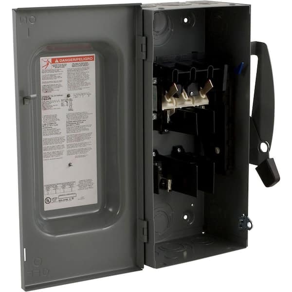 100 Amp 240-Volt 2-Pole Fused Indoor General Duty Safety Switch