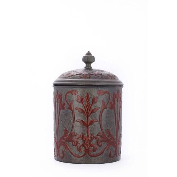 Old Dutch 4 qt. 7 in. x 10.5 in. Art Nouveau Cookie Jar with Fresh Seal Cover