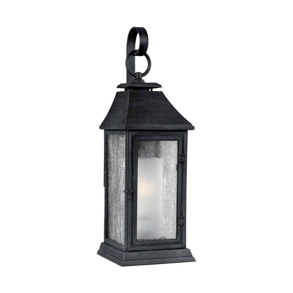 Generation Lighting Shepherd 1-Light Dark Weathered Zinc Outdoor