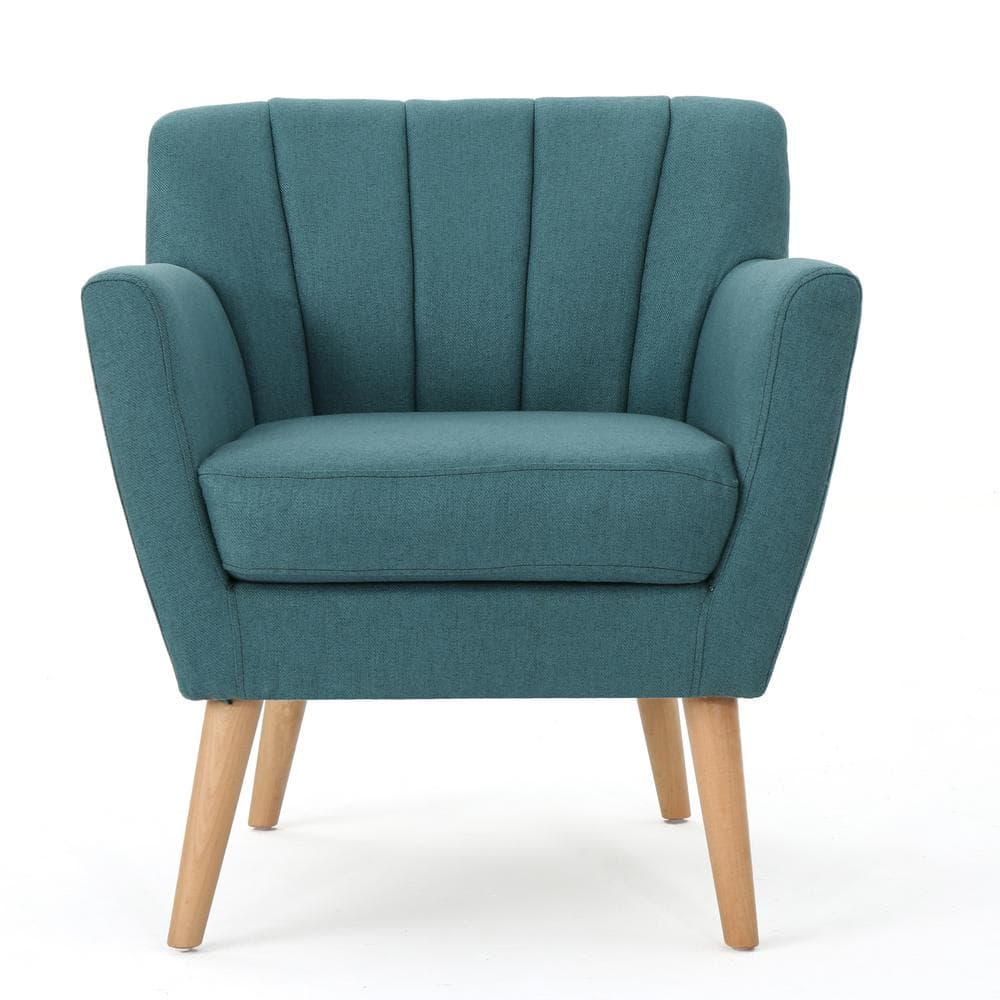 Teal club shop chair