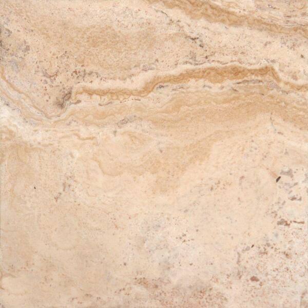 MSI Philadelphia 12 in. x 12 in. Honed Travertine Floor and Wall Tile (10 sq. ft. / case)