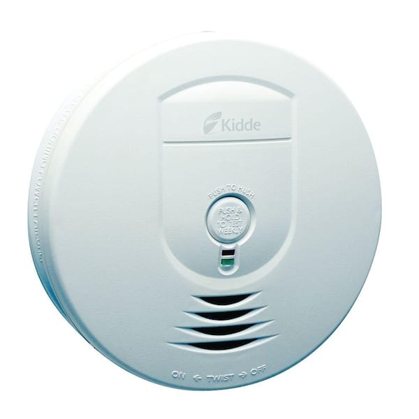 Kidde Battery Operated Smoke Detector With Ionization Sensor And Wire Free Interconnect 3 Pack Rf Sm Dc The Home Depot