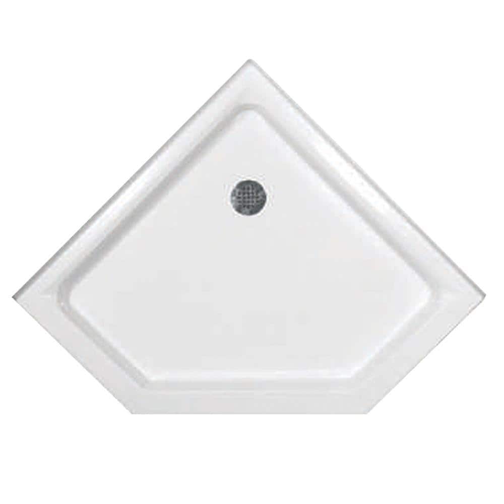 42 in. x 42 in. Triple Threshold Neo Shower Base in White price history on PriceWatchPro