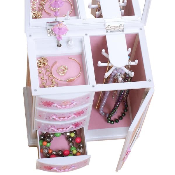 Kids Jewelry Box, PU Leather Made Jewelry case with 21/32/37
