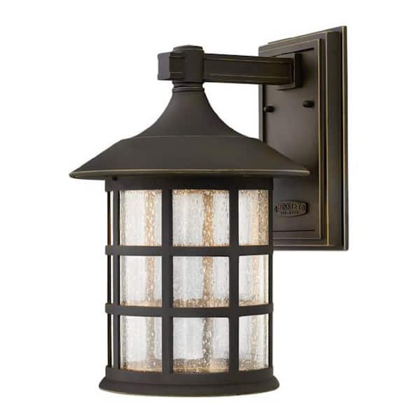 HINKLEY Freeport 1-Light Oil Rubbed Bronze Integrated LED Outdoor Wall Lantern Sconce