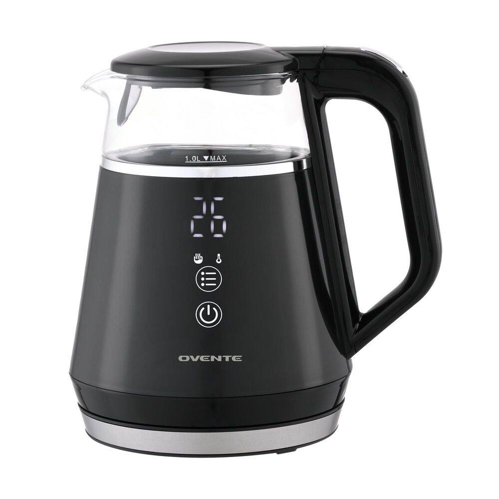 Electric Kettle with 5-Temperature Control Presets 5-Hour Keep Warm Function Auto Shut-Off, 1500W BPA Free, Black KD95B price history on PriceWatchPro