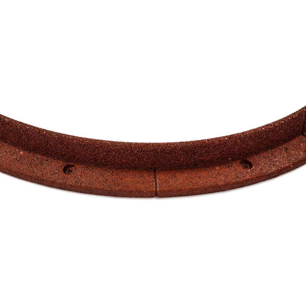36 in. Red Recycled Rubber Tree Ring (1-pack)