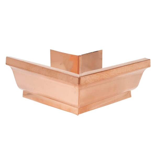5 in. K-Style Copper Outside Mitre
