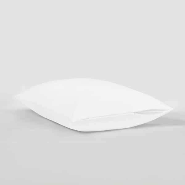 Microfiber Jersey Knit Hypoallergenic Standard/Queen Pillow Protector 2-Pack with Waterproof Laminate
