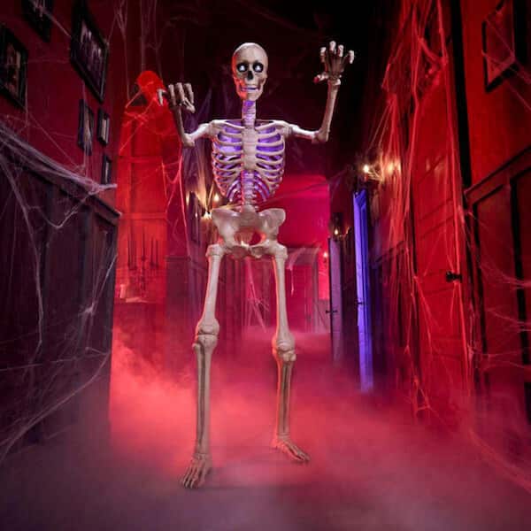 6.5 FT Grave & Bones Animated LED App Controlled Ultra Skelly with LCD LifeEyes™