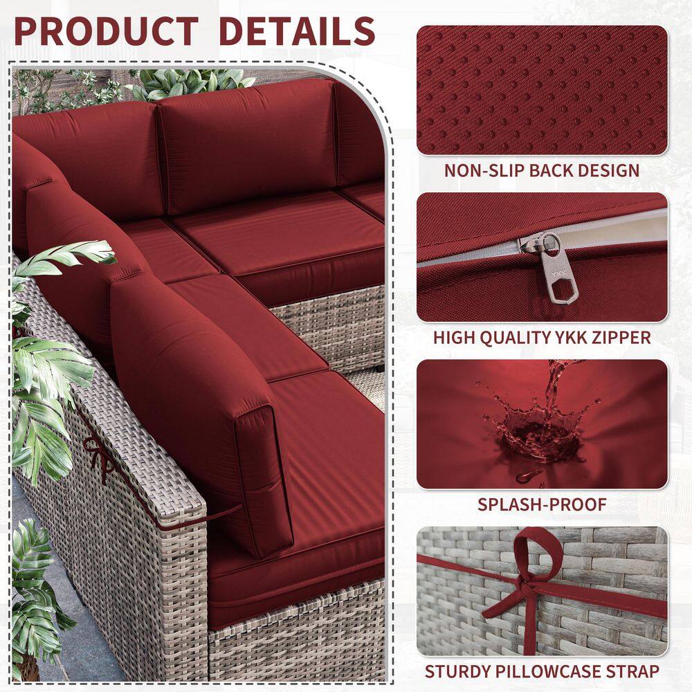 Product details showing features of the outdoor cushion covers.