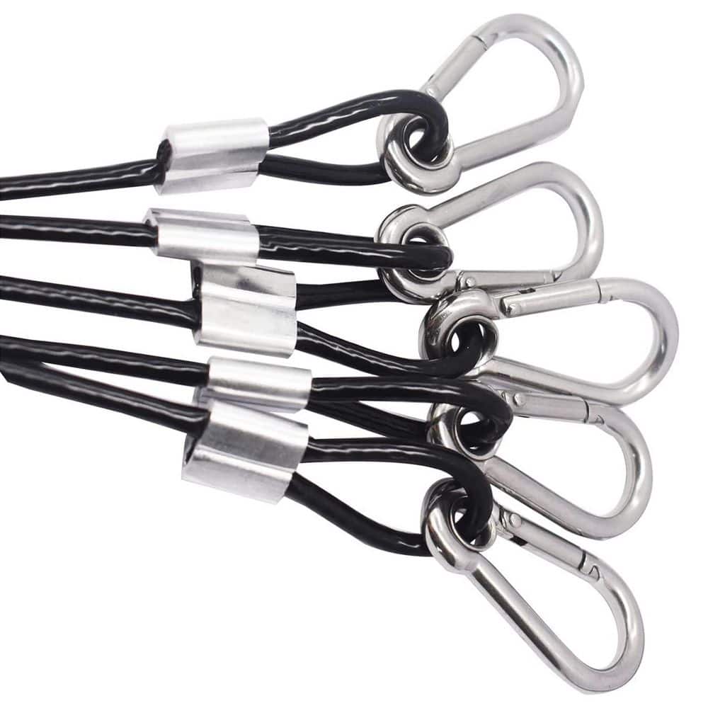 KIWDZFU Lanyard Series 1 ft. Retractable Lifeline with Vinyl Coating ...