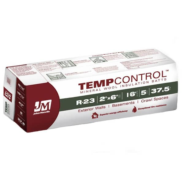Johns Manville R-23 TempControl Mineral Wool Insulation 15 in. x 47 in.