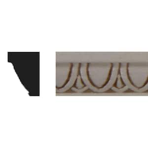 3/8 in. x 1/2 in. x 4 ft. Basswood Panel Moulding