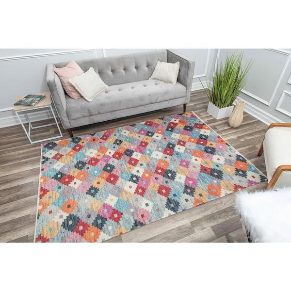 Daisy Doolittle 2 ft. x 8 ft. Indoor Area Rug