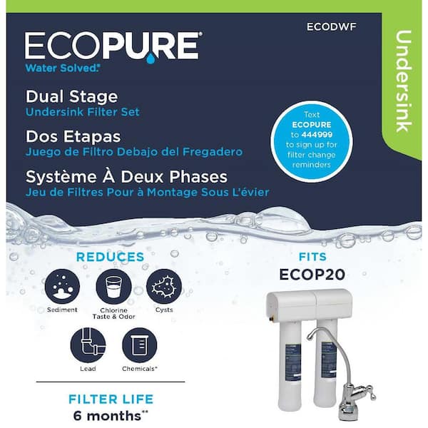 Microfiber Ecopure Sediment Filters, For Water Purification