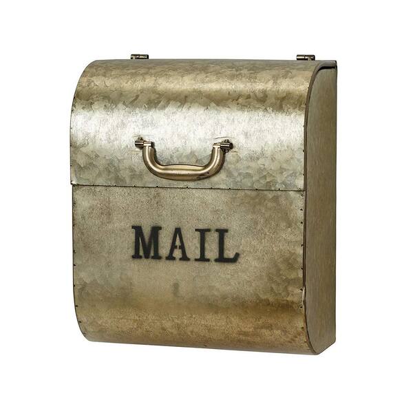 AdirHome Medallion Gold Briefcase Style Mailbox
