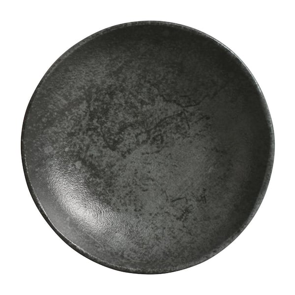 PORTO BRASIL 26.91 fl. oz. Chromium Gray Stoneware Salad Bowl (Set of 6)