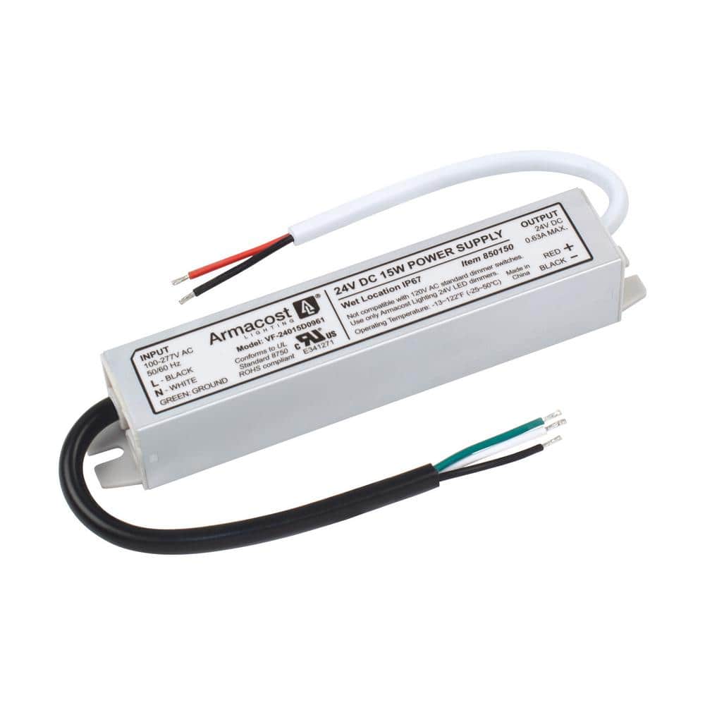 15W Waterproof Aluminum LED Driver for Indoor/Outdoor Use