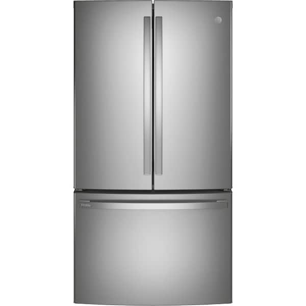 GE Profile 23.1 cu. ft. French Door Refrigerator in Fingerprint Resistant Stainless Steel, Counter Depth, ENERGY STAR
