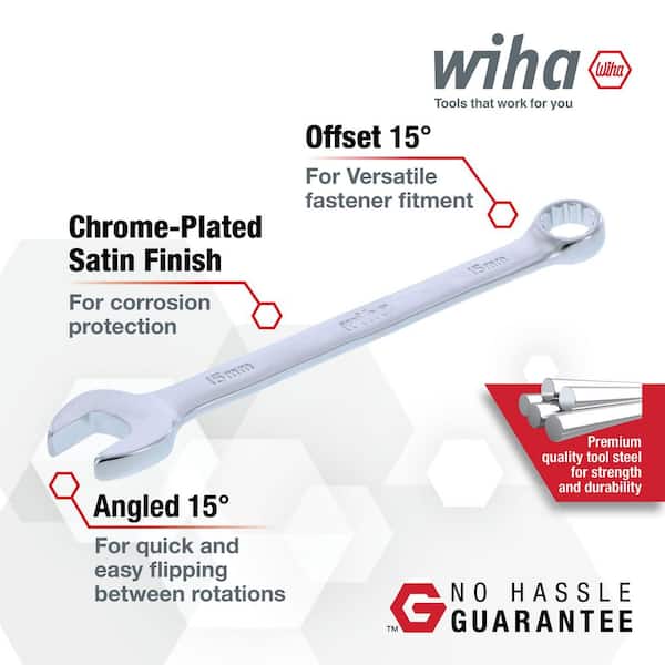 Combination Wrench Tray Set - SAE and Metric (31-Piece)