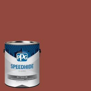 1 gal. PPG1065-7 Cedar Chest Flat Exterior Paint