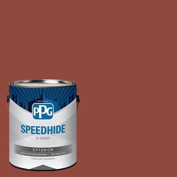1 gal. PPG1065-7 Cedar Chest Flat Exterior Paint