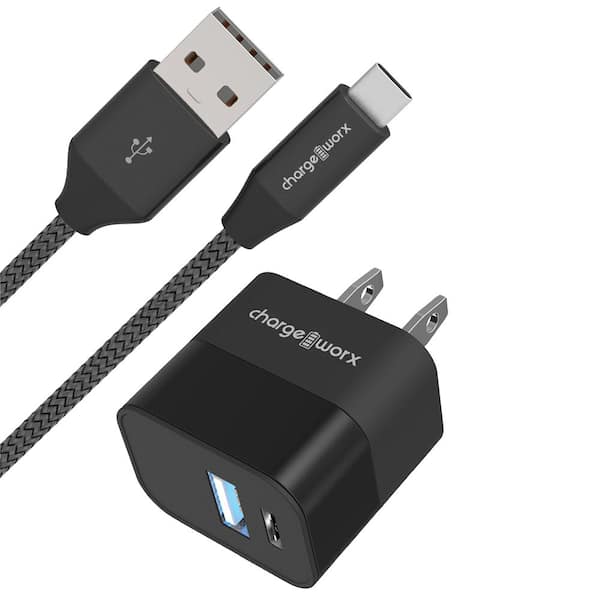 Wall Charger and USB-C to USB-A Cable