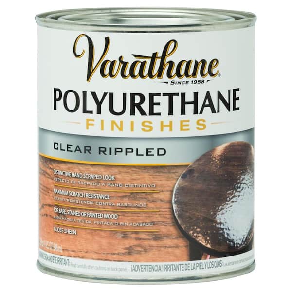 Varathane 1 qt. Clear Rippled Polyurethane Finish (2-Pack)