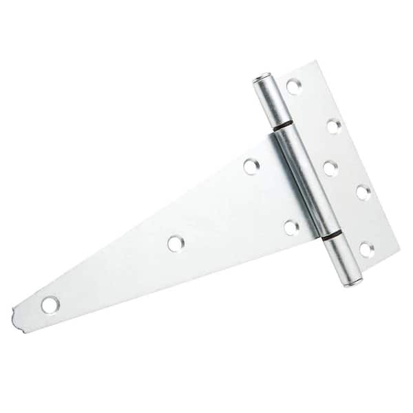 Everbilt 10 in. x 6-1/2 in. Zinc-Plated Gate Tee Hinge