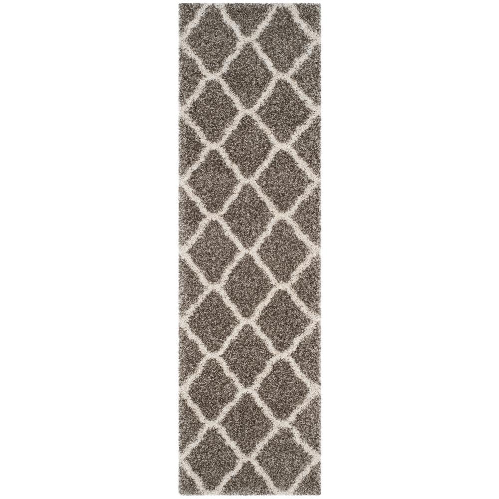 Hudson 2 ft. x 16 ft. Gray/Ivory Geometric Runner Rug price history on PriceWatchPro