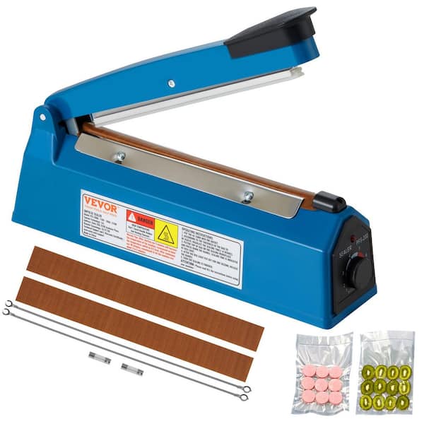 8” Manual Impulse Bag Sealer with Cutter