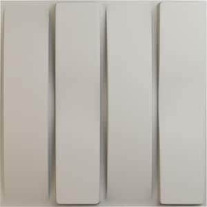 19-5/8"W x 19-5/8"H Caputo EnduraWall Decorative 3D Wall Panel, Satin Blossom White (12-Pack for 32.04 Sq.Ft.)