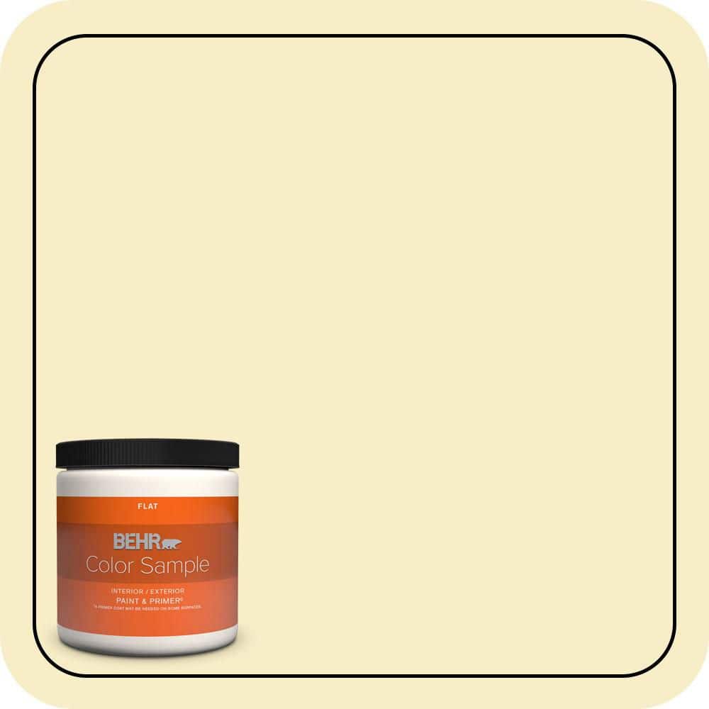 8 oz. #390C-2 Garlic Clove Flat Interior/Exterior Paint & Primer Color Sample price history on PriceWatchPro