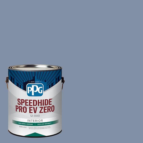 SPEEDHIDE Pro-EV Zero 1 gal. PPG1164-5 Blueberry Muffin Eggshell Interior Paint