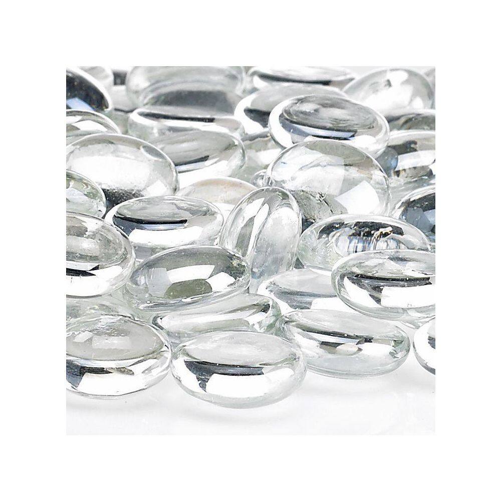 Glacier Ice Clear Glass Fire Beads for Fire Pits