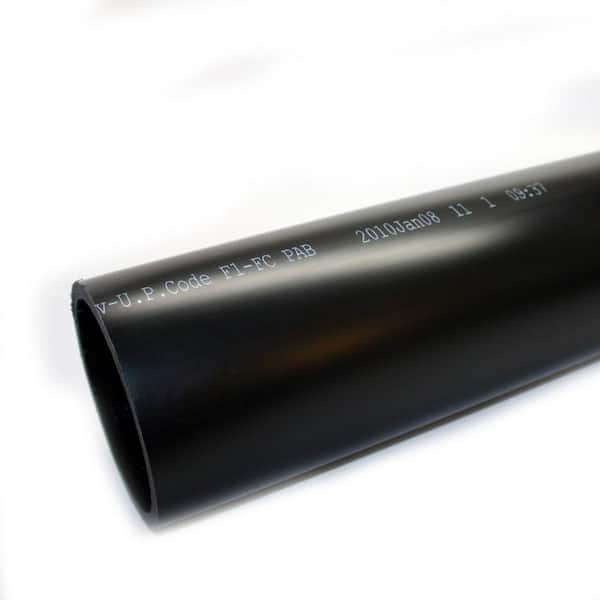 JM EAGLE Schedule 40 ABS/DWV Foamcore, 2 in. x 10 ft. PVC Plain End