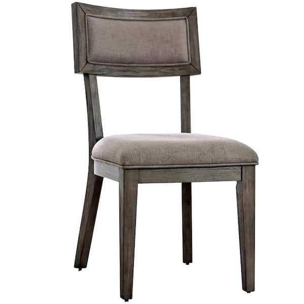 William's Home Furnishing Leeds Gray Side Chair