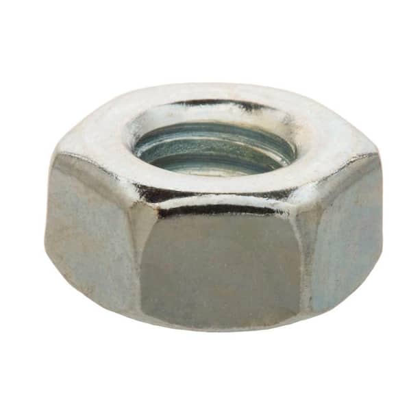 25 PACK 1/4"-20 Chrome Hex Nuts 