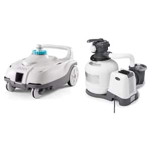 SPARKLING⭐︎ Intex ZX100 Automatic Pressure Side Pool Cleaner with Pool Sand