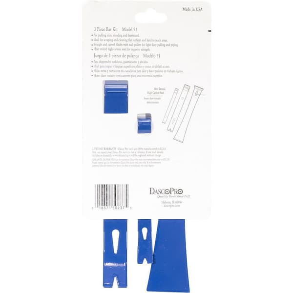 Dasco Pro - Pry Bar Set (3-Piece)