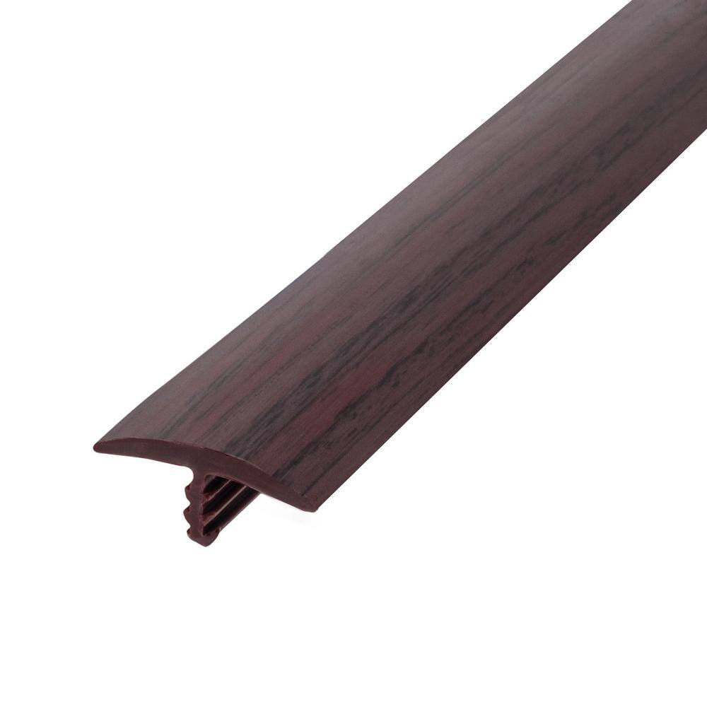 3/4 in. Black Cherry Flexible Polyethylene Center Barb Hobbyist Pack Bumper