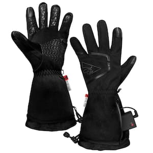 Men's Large/Extra-Large Black AA Heated Featherweight Gloves