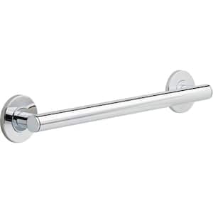 Contemporary 18 in. Concealed Screw ADA-Compliant Decorative Grab Bar in Polished Chrome (3-Pack)