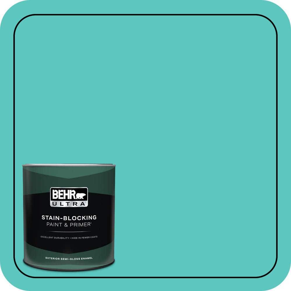 1 qt. #490B-4 Sea Life Semi-Gloss Enamel Exterior Paint & Primer price history on PriceWatchPro