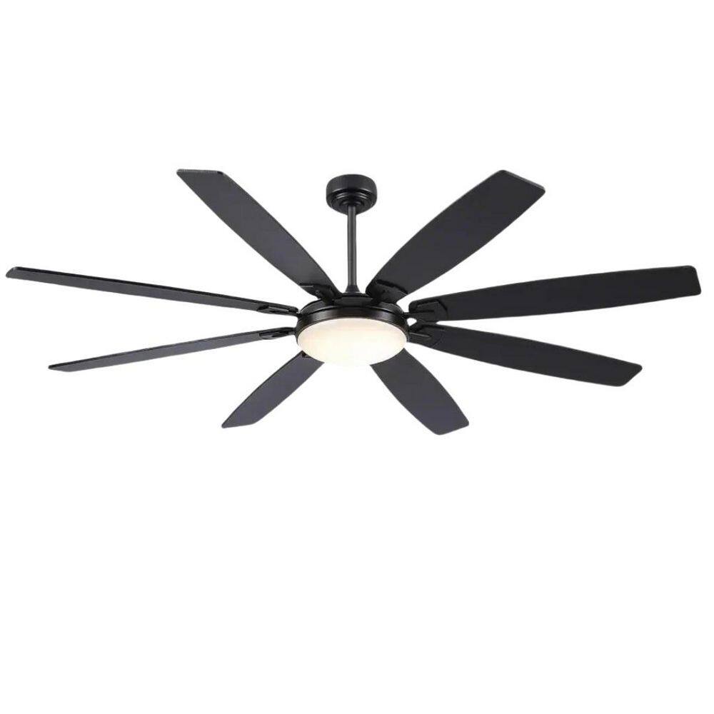 84 in. Indoor/Outdoor Industrial Commercial Large Black Aluminum Blades Ceiling Fans with Lights and Remote price history on PriceWatchPro